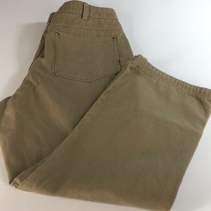 Duluth Trading Mens 100% Cotton Jeans 42/32 Brown